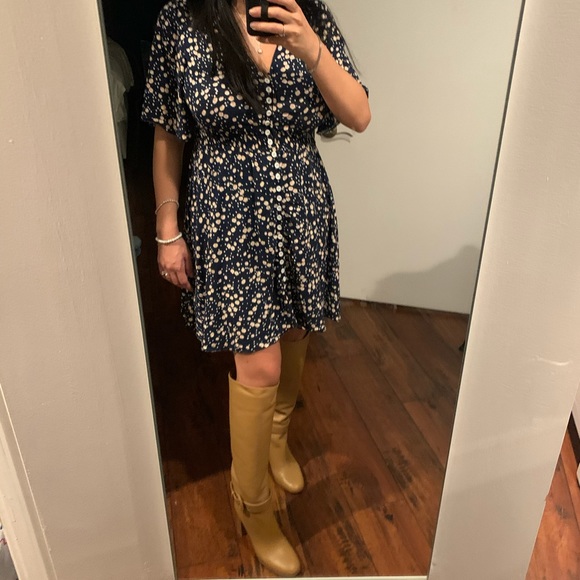 Gianvito Rossi Knee High Block Heel Boots - Picture 3 of 4